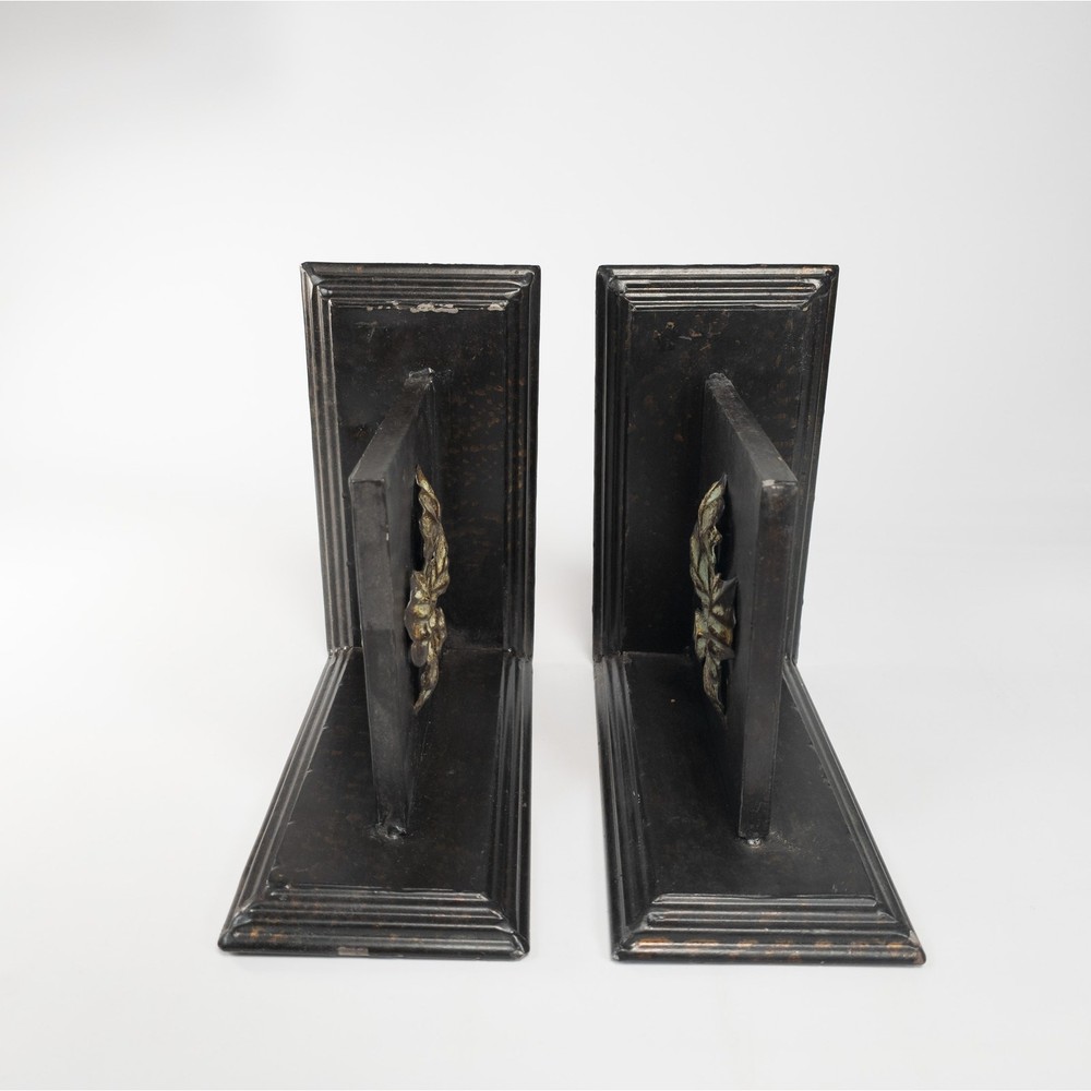 Maple Leaf Metal Book Ends by Sullivans