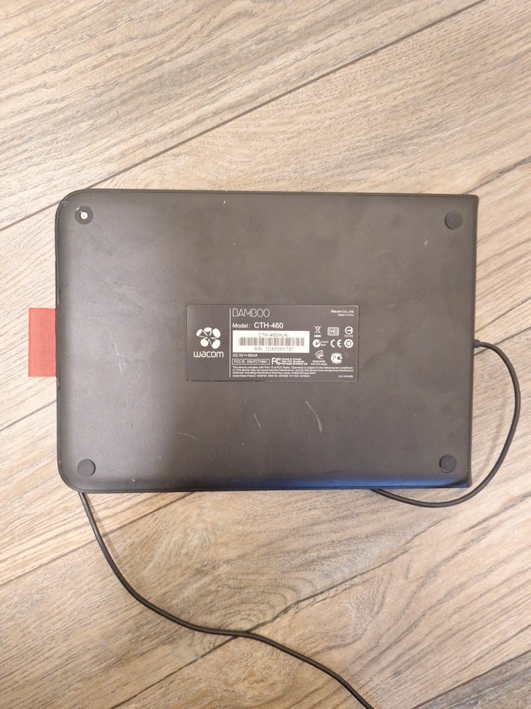 WACOM Bamboo Pen and Touch Graphics Tablet (CTH-470), Tested, Working