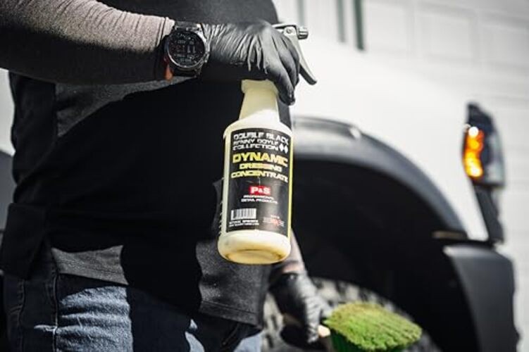 Dynamic Dressing Hyper Concentrate – Versatile Tire, Trim & Engine Dressing –