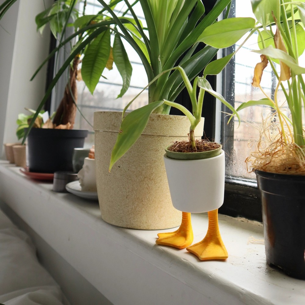 Kikkerland Duck Planter