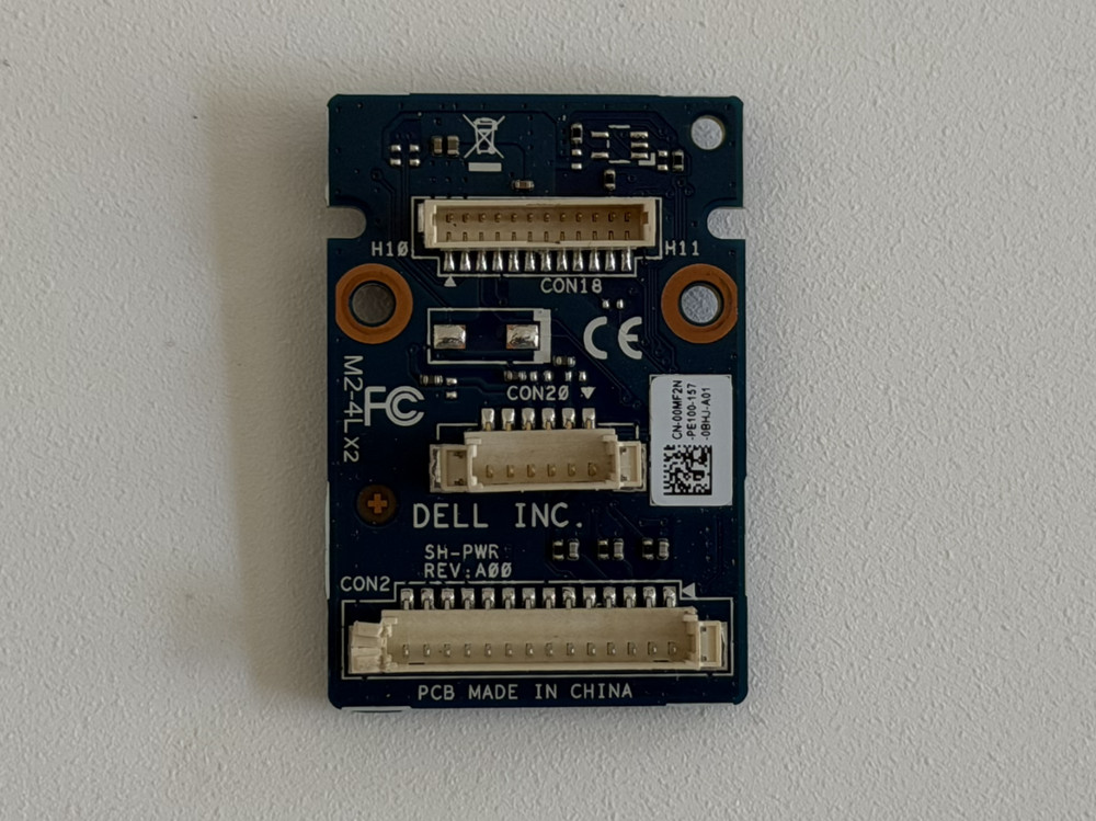 Dell Alienware Aurora R10 Front I/O Panel USB USB-C Assembly w/Cables/Screws