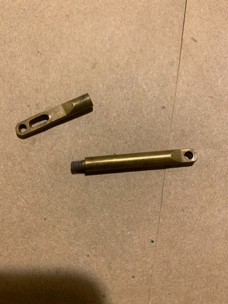 WW2 Brass String Pull Through Rifle Cleaning Weighted Jag M1/ 1903