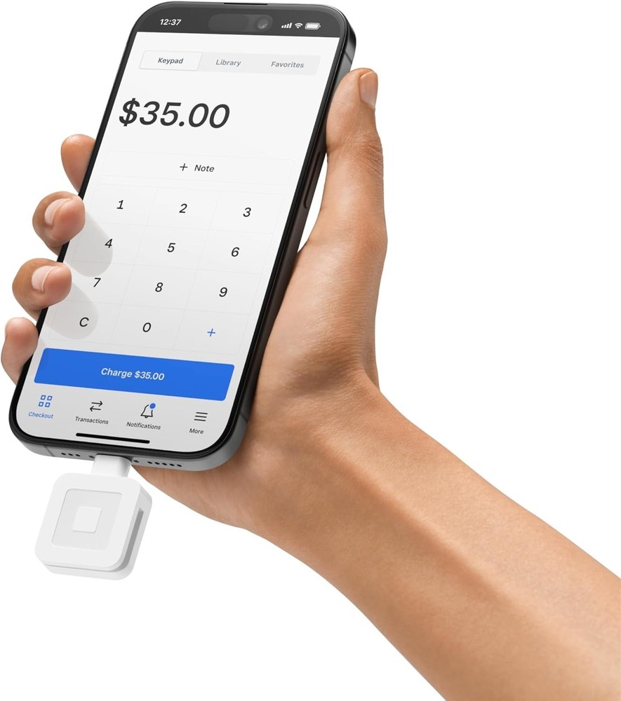 Effortless Mobile Payment Solution: USB-C Magstripe Reader for iPhone & Android