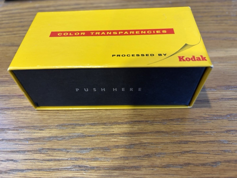 Kodak Color Slide Boxes