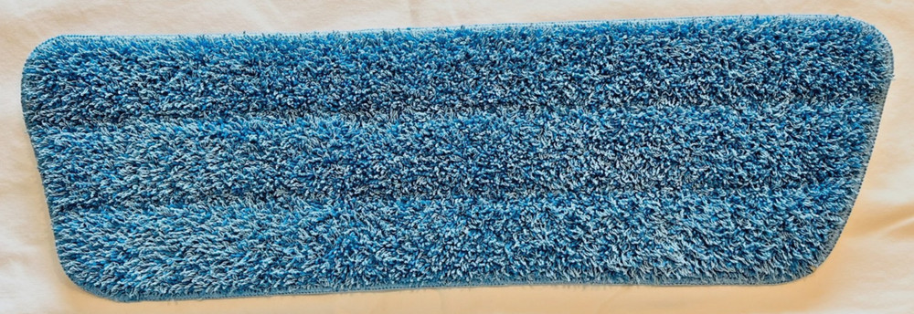 NEW, 3-pk. Microfiber Mop Pads for Flat and Spray Mops w/Hook & Loop Mop Head