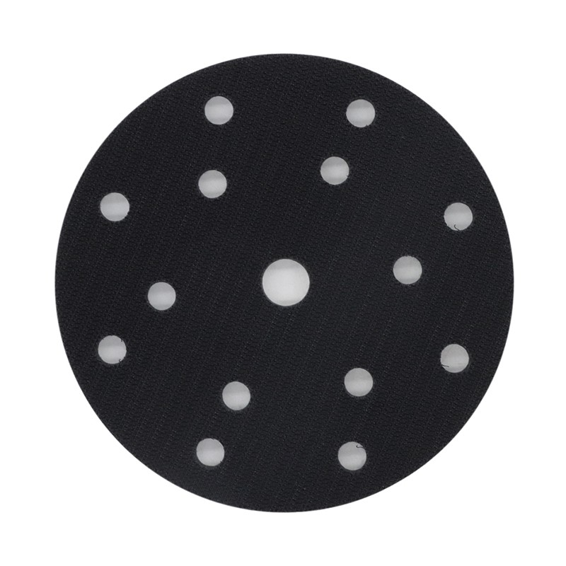 4Pcs 6" Hook & Loop Soft Sponge Sanding Disc Backing Pad Interface Pads 15-Holes