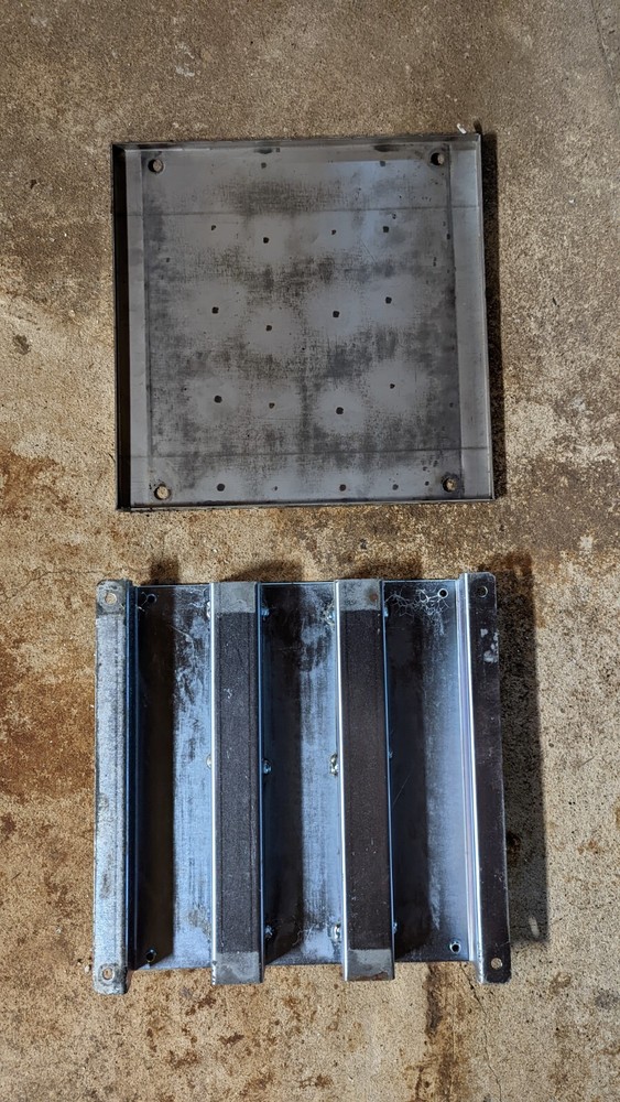 Dense revolution DDR Konami center/ diagonal plate and bracket
