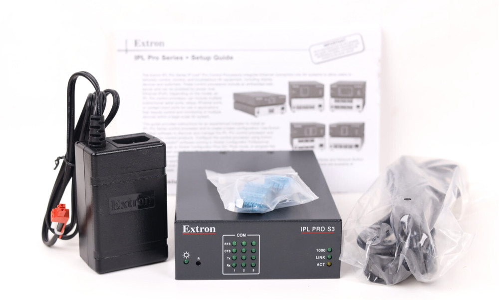 New Extron IPL Pro S3 IP Link Pro Control Processor p893