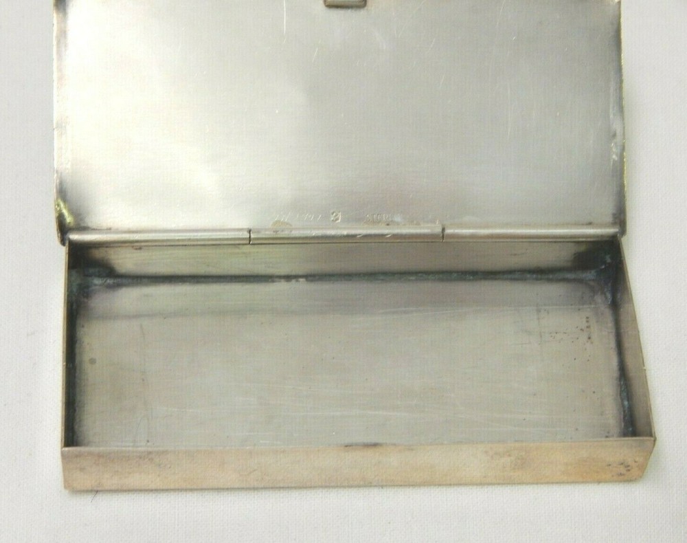 Vintage Baby's Pin Sterling Box
