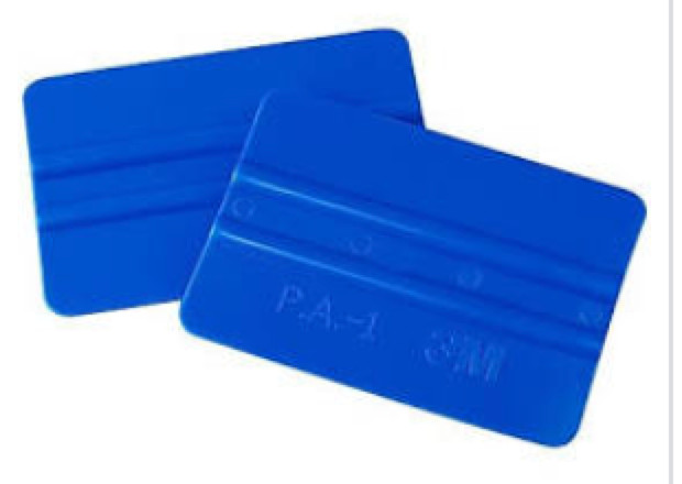 3M Hand Applicator PA1-B Blue Squeegee 40 pack