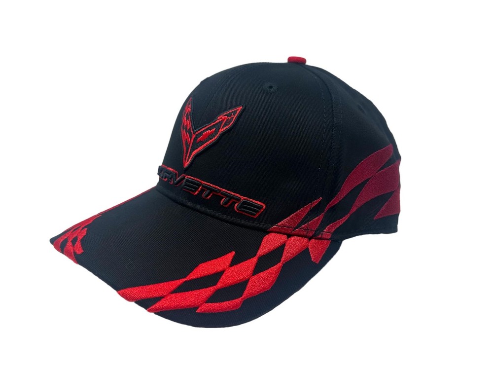 SR1 Performance C8 Corvette Bad Vette Hat - Adjustable 3-D Embroidered Cap - ...