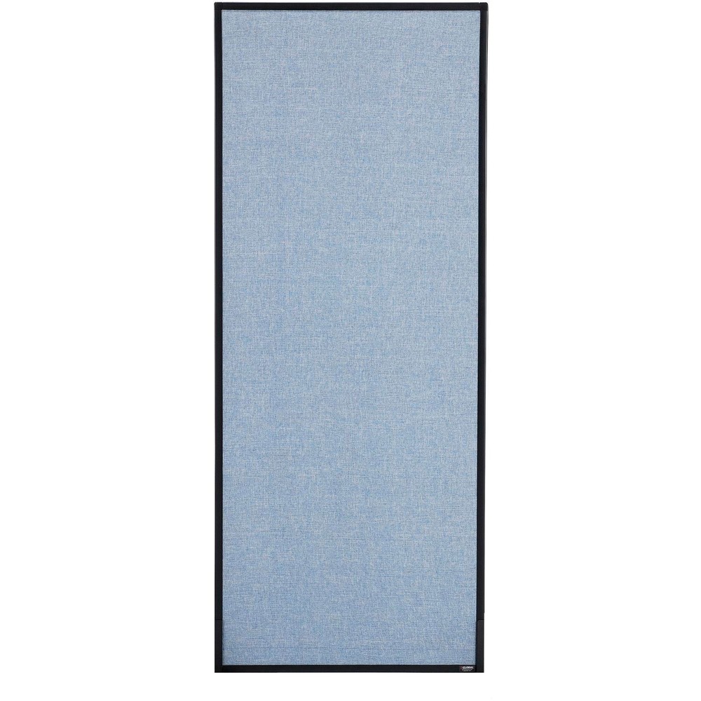 Office Partition Panel 48-1/4"W x 96"H Blue