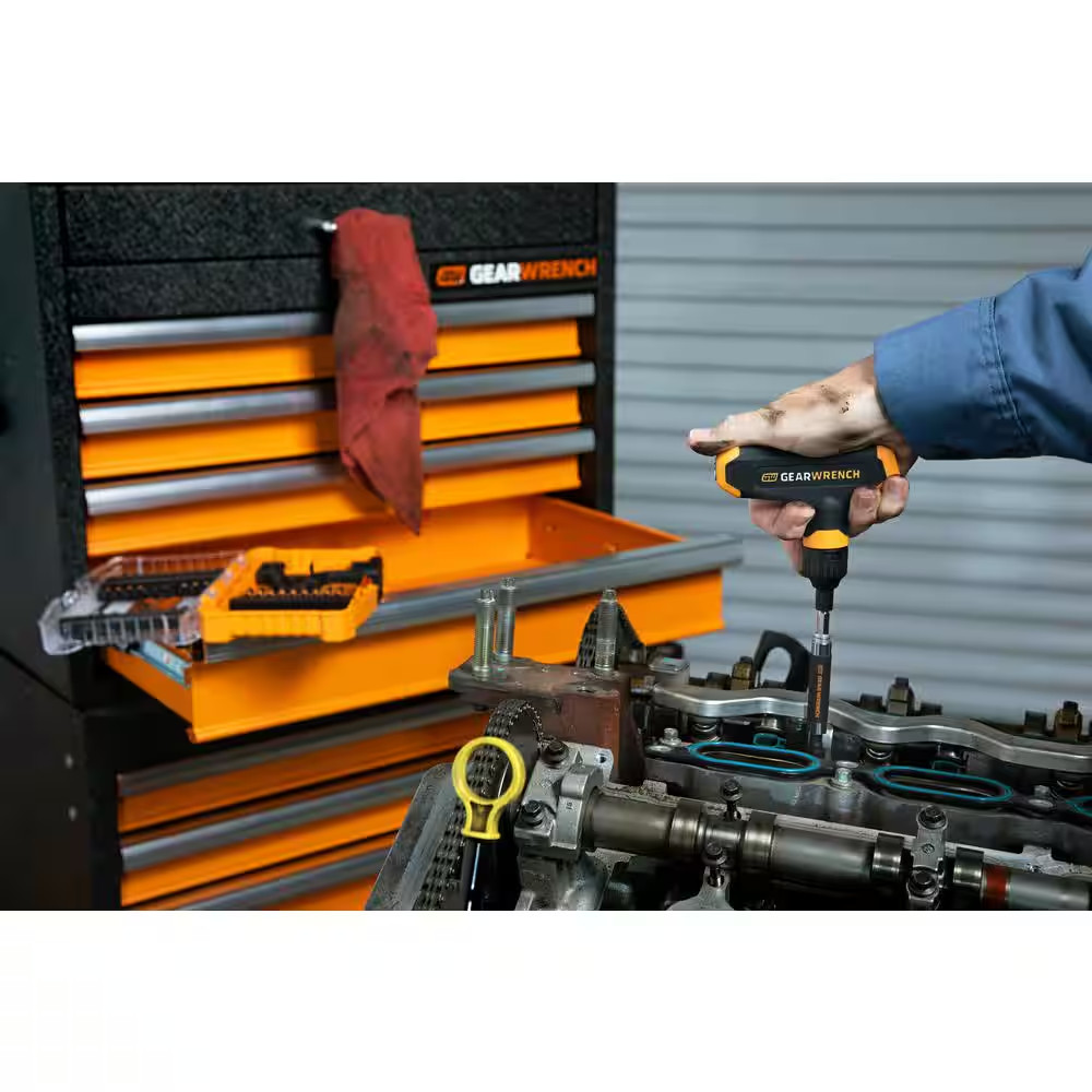 Micro Bits Set with Ratcheting T-Handle (51-Piece)