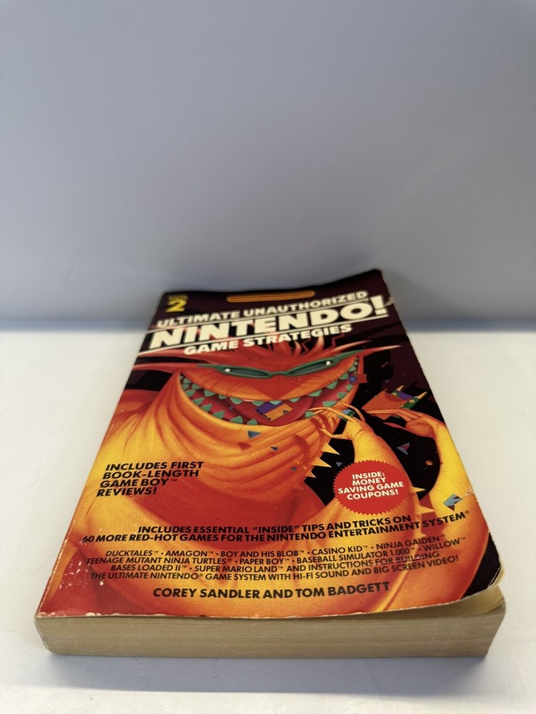 Ultimate Unauthorized Nintendo Game Stratergies -1 ,2 & Nintendo Secrets Book!