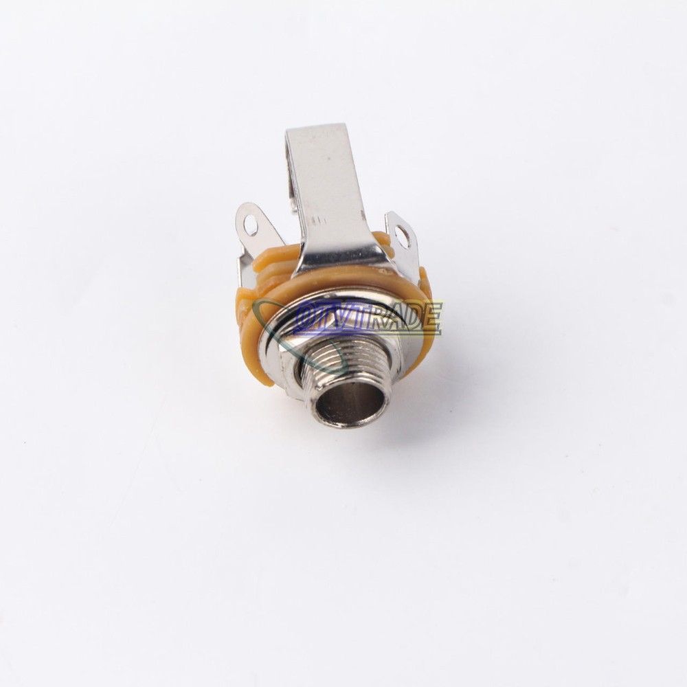 2PCS 6.35mm 1/4" stereo Output TRS PANEL Jacks, Jack new