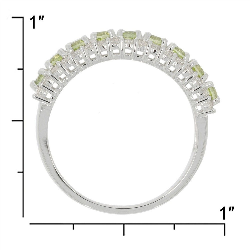 Sterling Silver Semi Mount Ring Setting RD 3x3mm Topaz