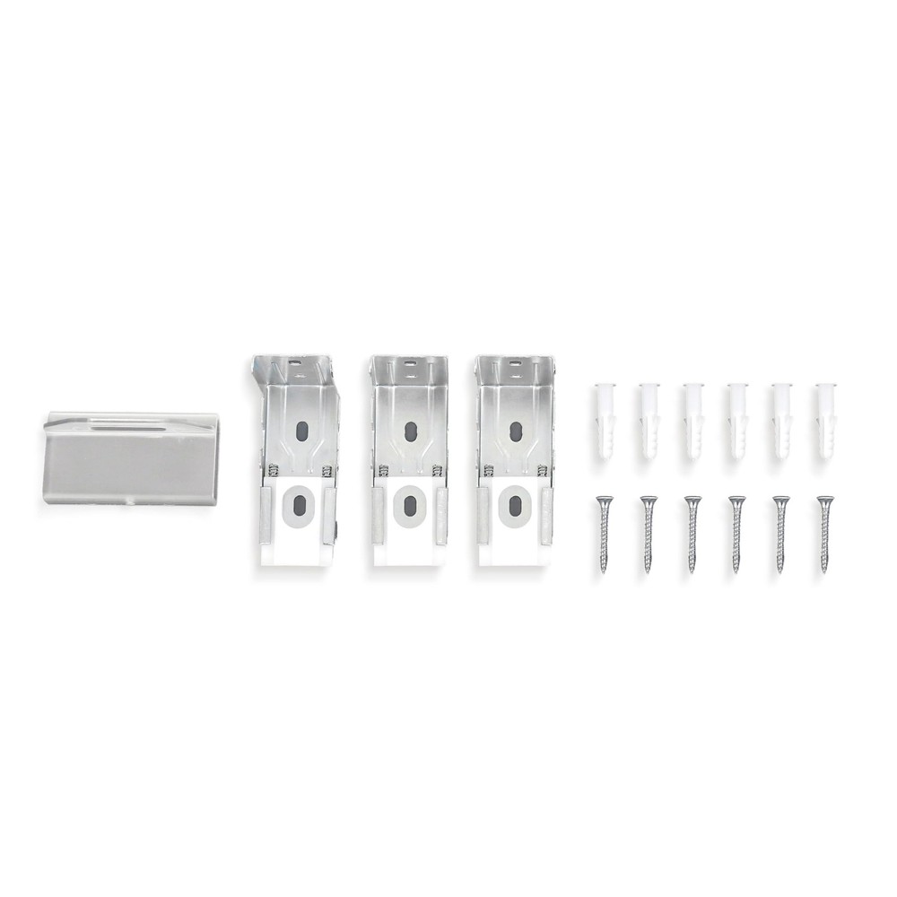 -Stop Roller Shade , Installation Brackets, Easy to Install Roller Blinds Rep...