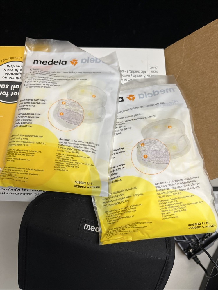 Medela Pump-In-Style Advanced Double Breast Pump Batt Adapter *u s e d*