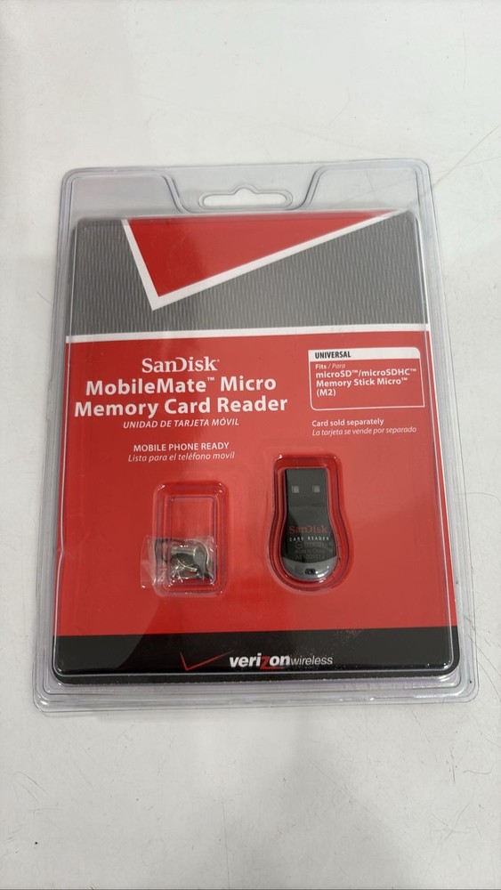 SanDisk MobileMate Micro Memory Card Reader Verizon Wireless Universal