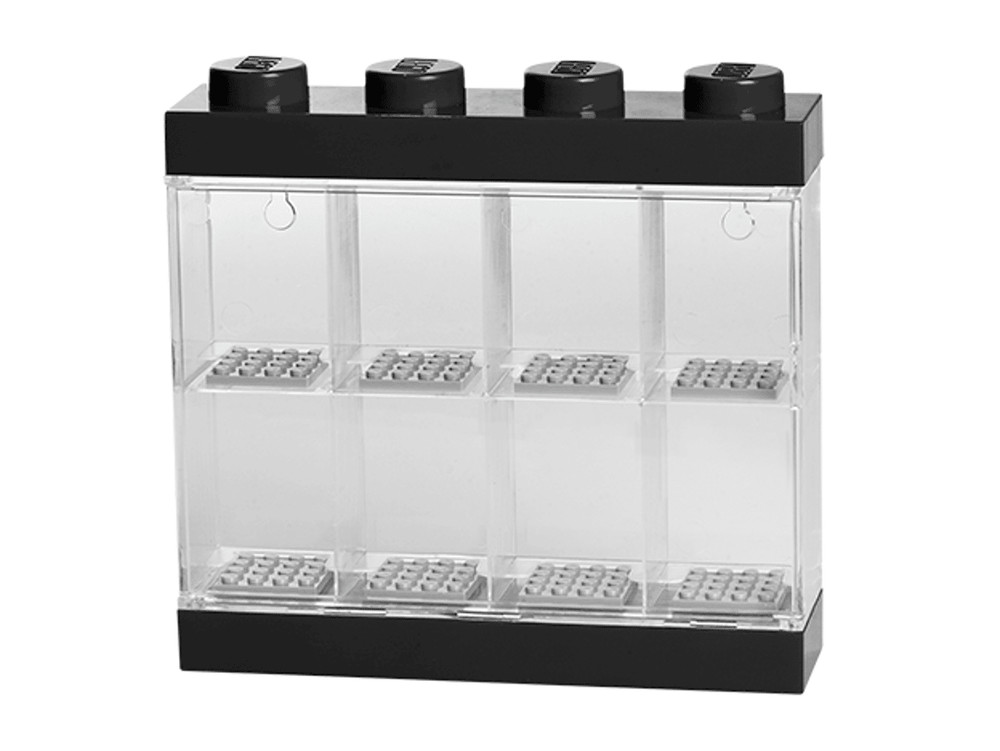 LEGO Minifigure Display Case 8 Black