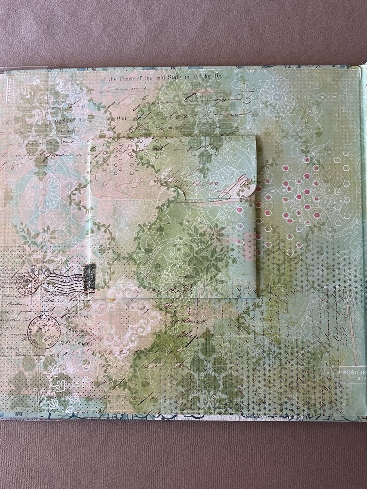 Beautiful Scrapbook, Includes Ten 12” X 12” Top-Loading Page Protectors, New!