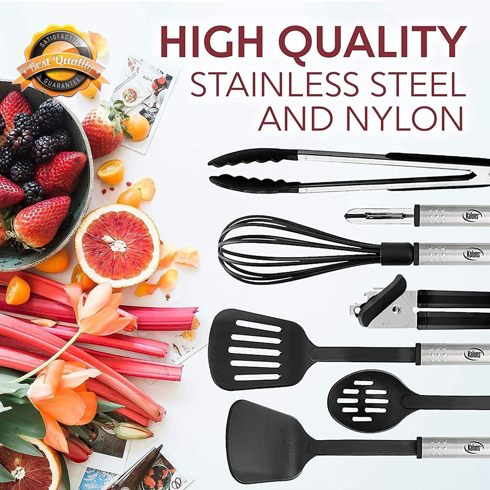 39 Piece Nonstick Baking Pan Set Bakeware Oven Set Black