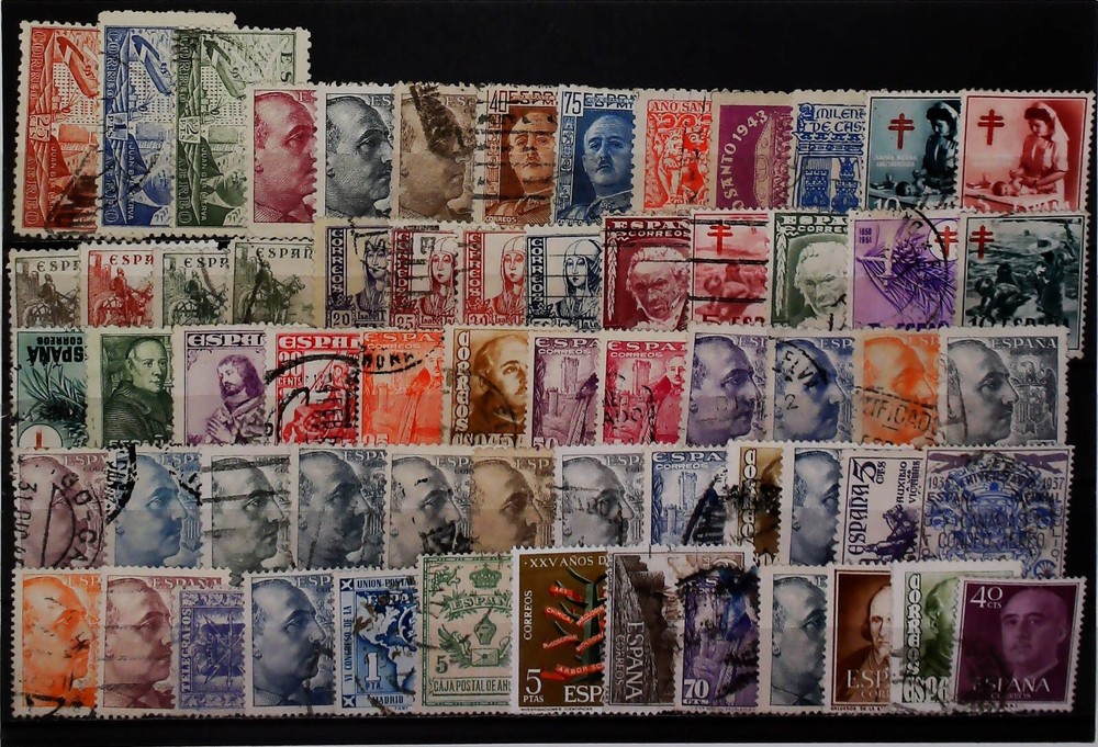 Spain used stamps 20446