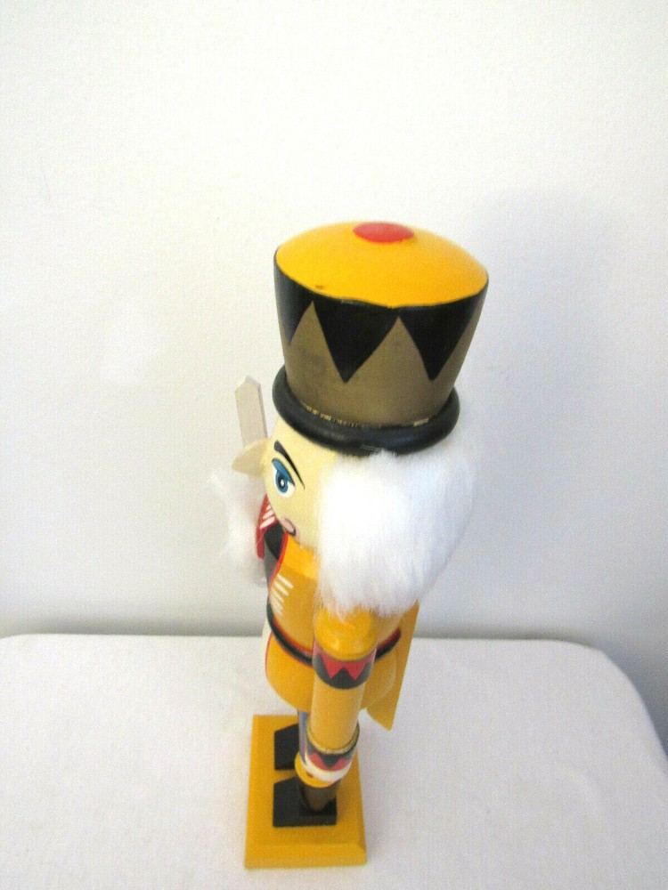 13 1/2" Tall Nutcracker Guard Soldier Holding Sword