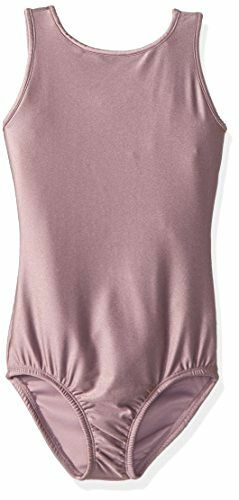 Soffe Junior's Luster Leotard, Chalk Purple, MediumMedium
