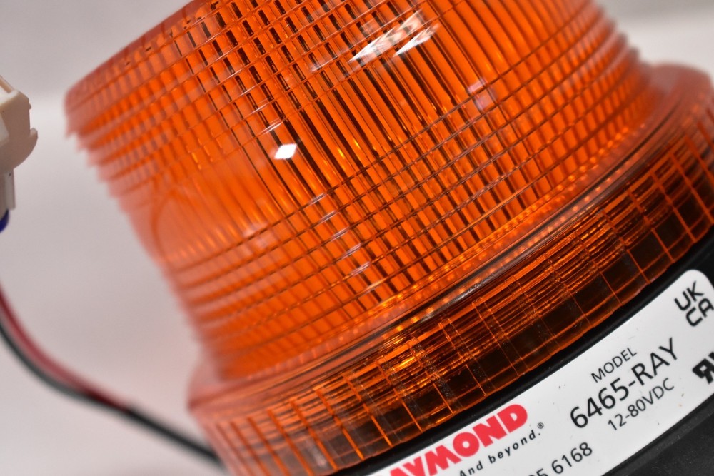 ECCO 6465 Series SAE Class III LED Beacon Light Pluse8 Flash Pattern Amber