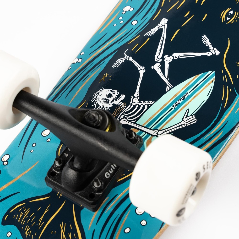 Sector 9 Bambino Moby Kicktail Cruiser Longboard Complete