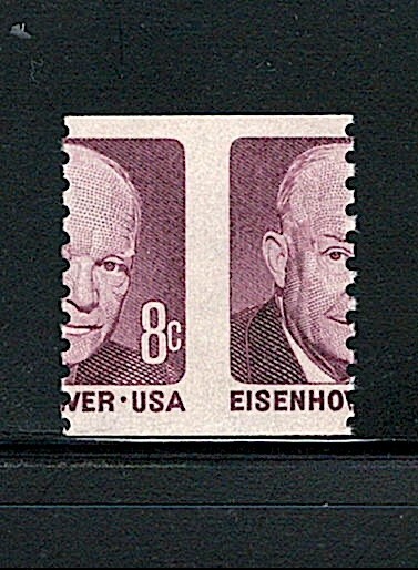 Errors Mint US Two Single (Misperf) Stamp, Scott# 1402, (MNH)