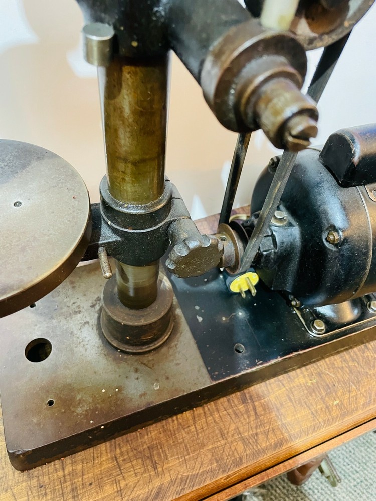 1924 Adolph Muehlmatt Machinists Precision Sensitive Drill Press Super Condition