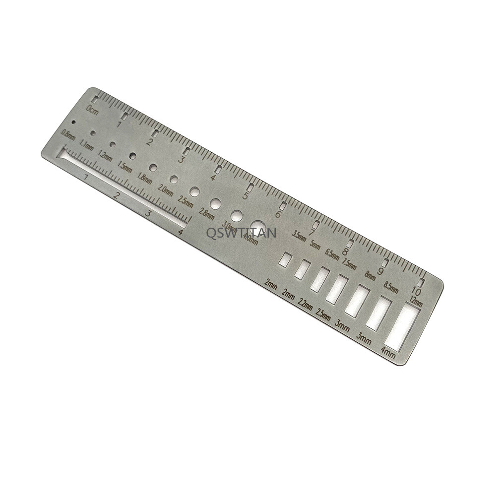 Measuring Ruler for Kirschner wire Drill Screw Plate measuring diameter