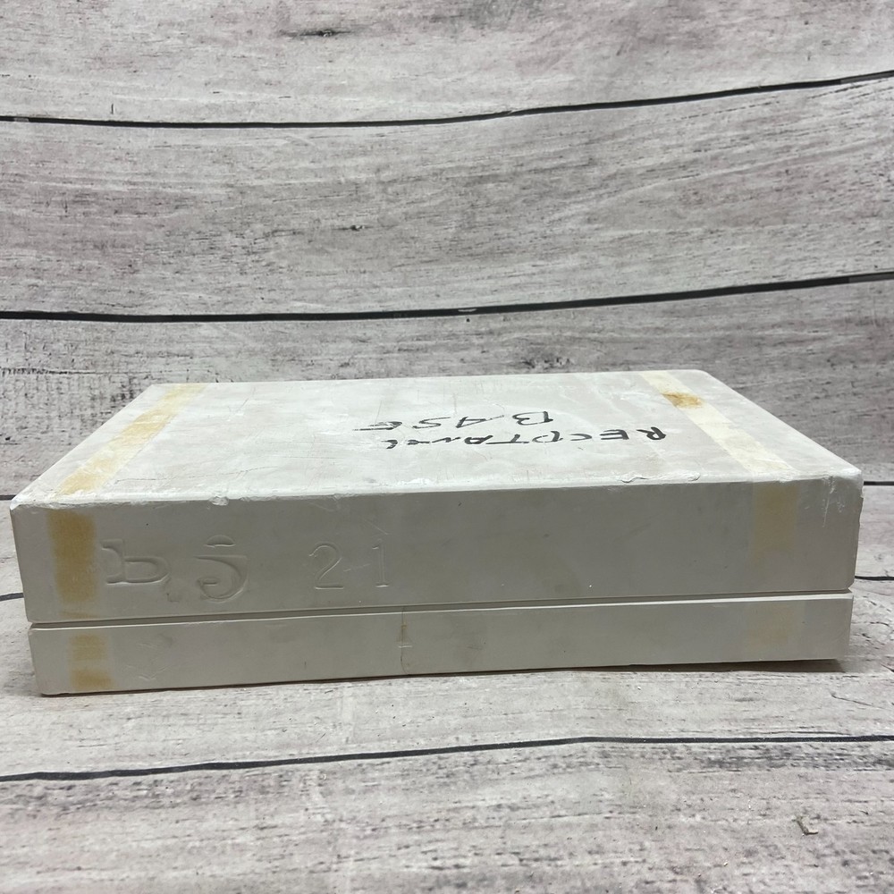 Unbranded Ceramic Casting Mold Rectangular Base #21