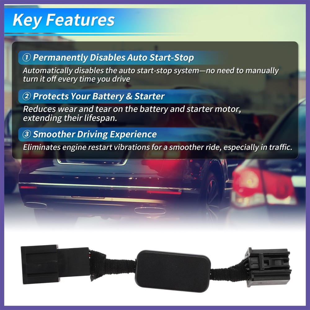 Auto Start Stop Eliminator for Ford Escape 23-25 Auto Start Stop Disable