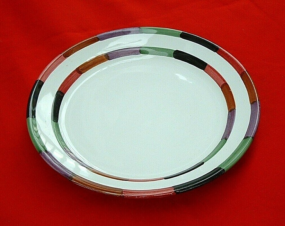 Deruta Ceramic Circo Small Round Platter Small 12in
