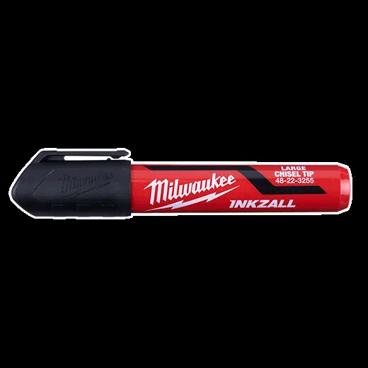 INKZALL™ Large Chisel Tip Jobsite Markers