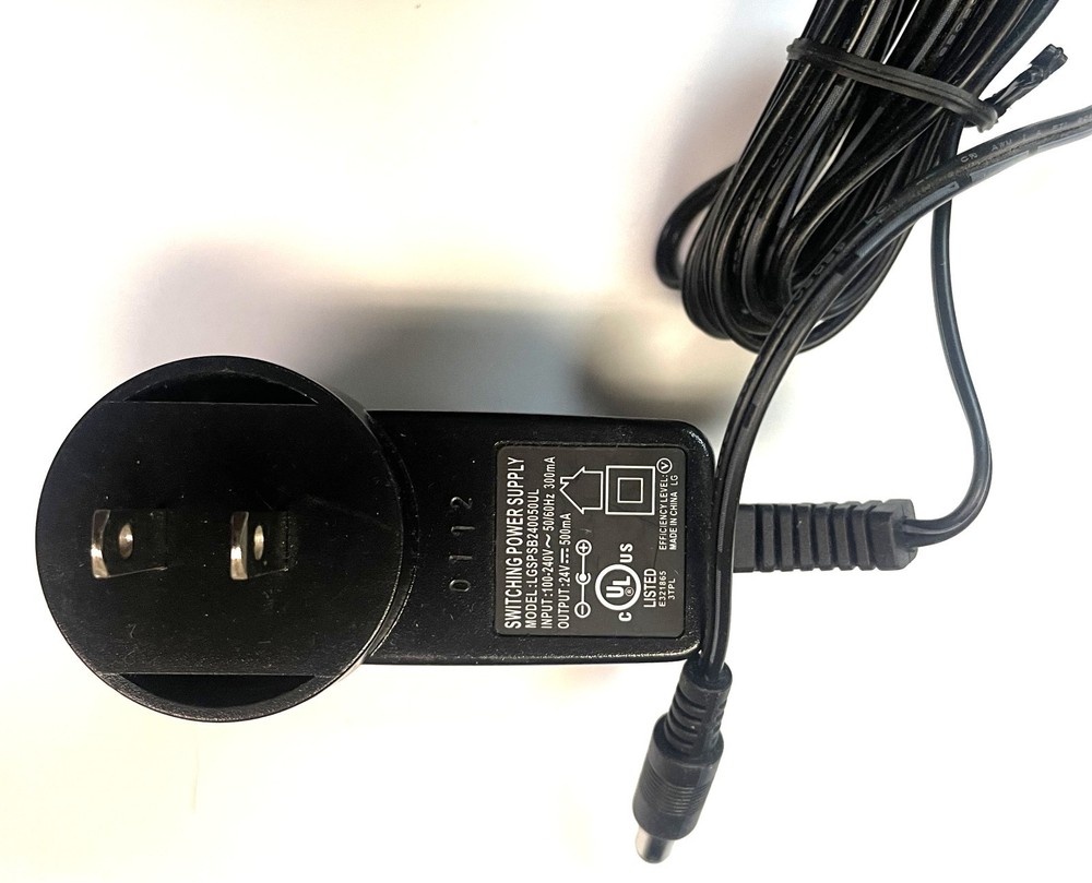 24 volt 500 mA  a.c adapter