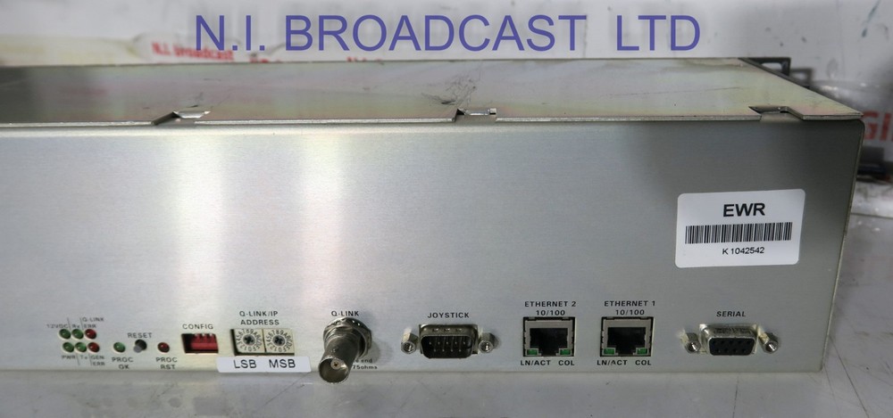 Evertz cp2048e ethernet router control matrix panel Price is for 1 panel
