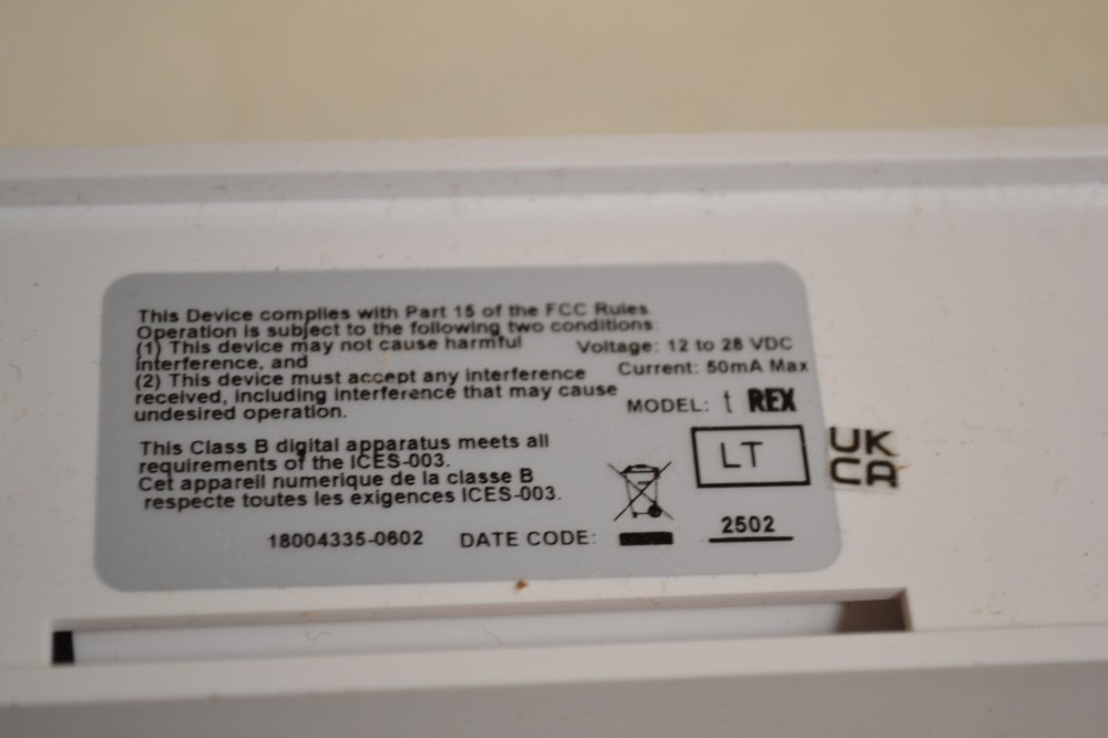 Kantech T.Rex TREX-LT Access Control Unit Exit Detector