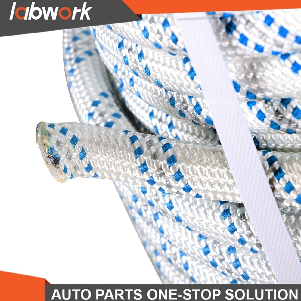 Labwork Pulling Rigging Line 5/8"×150' Double Braid Polyester Arborist Bull Rope