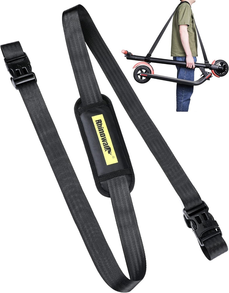 Scooter Shoulder Strap, 71-inch Carrying Scooter with Adjustable Carrying Strap