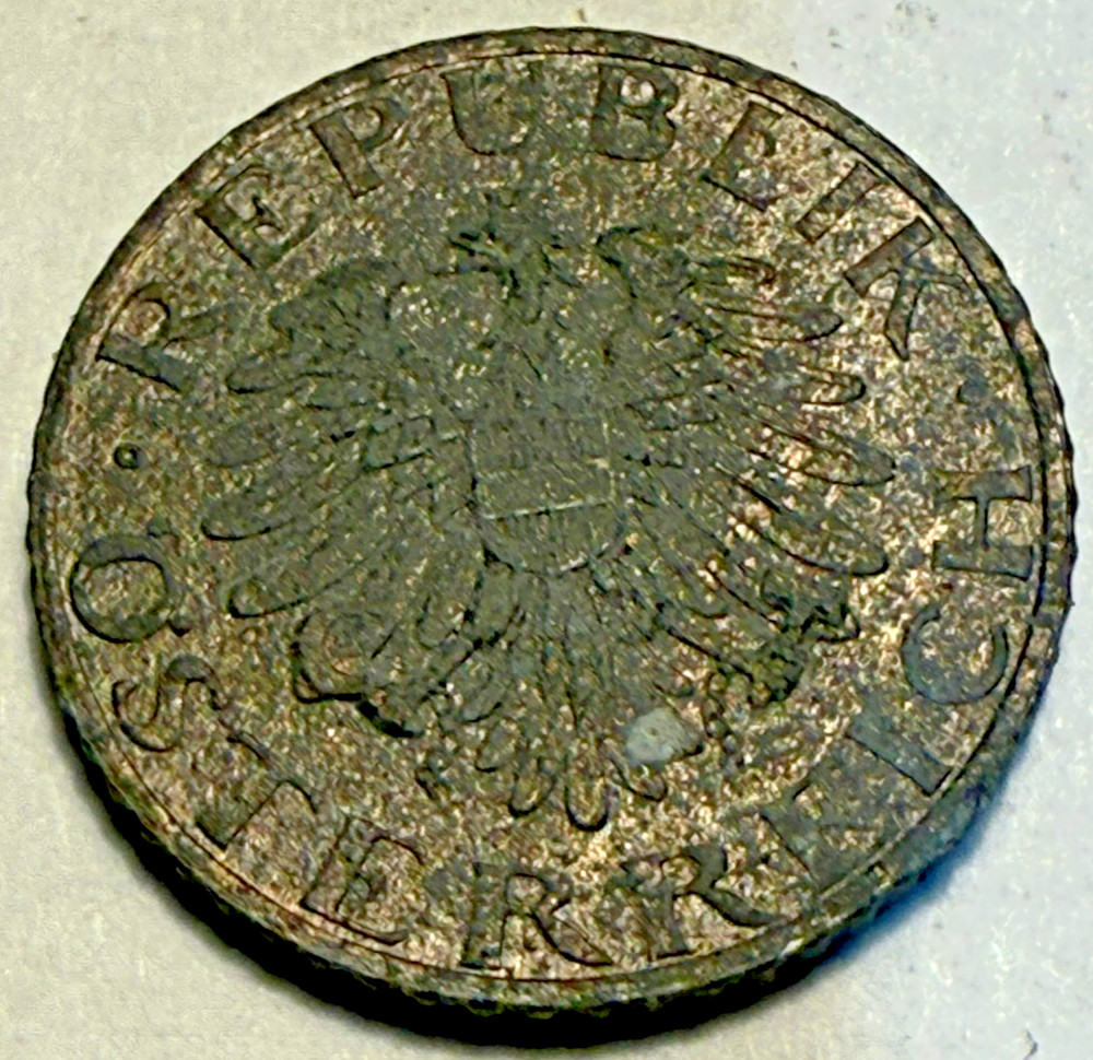 1966 Austria 5 Groschen