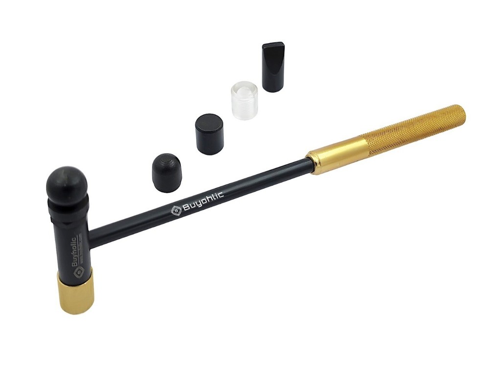 Light Duty Hobby Hammer with Interchangeable Tips Jewelers Tools