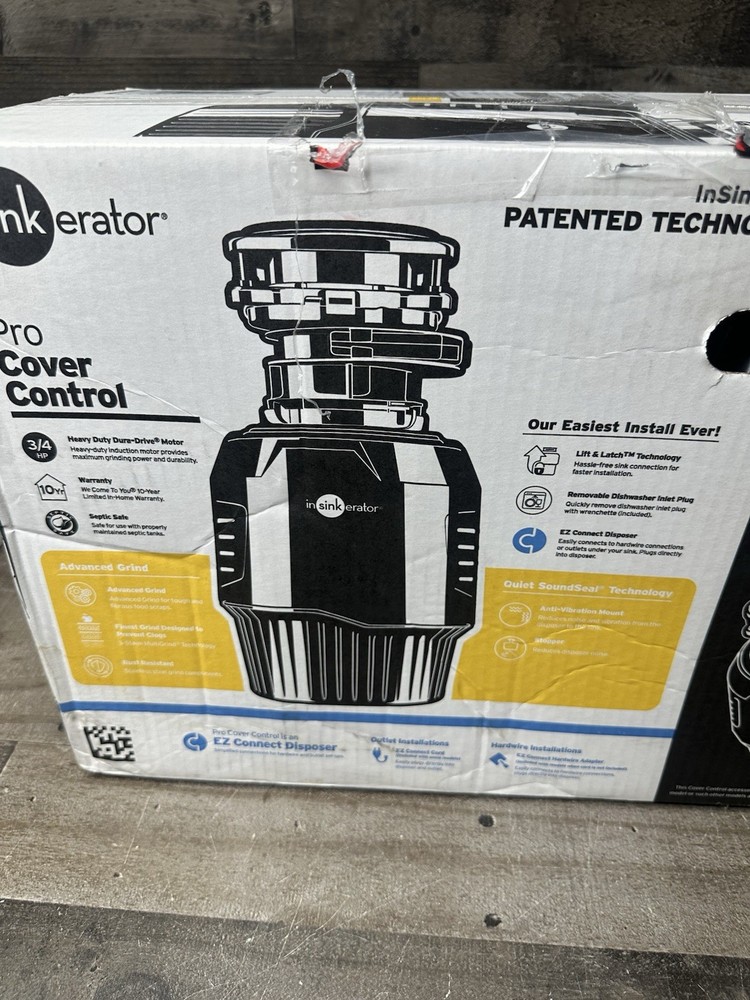 InSinkErator 79854K-ISE Pro Cover Control Garbage Disposal