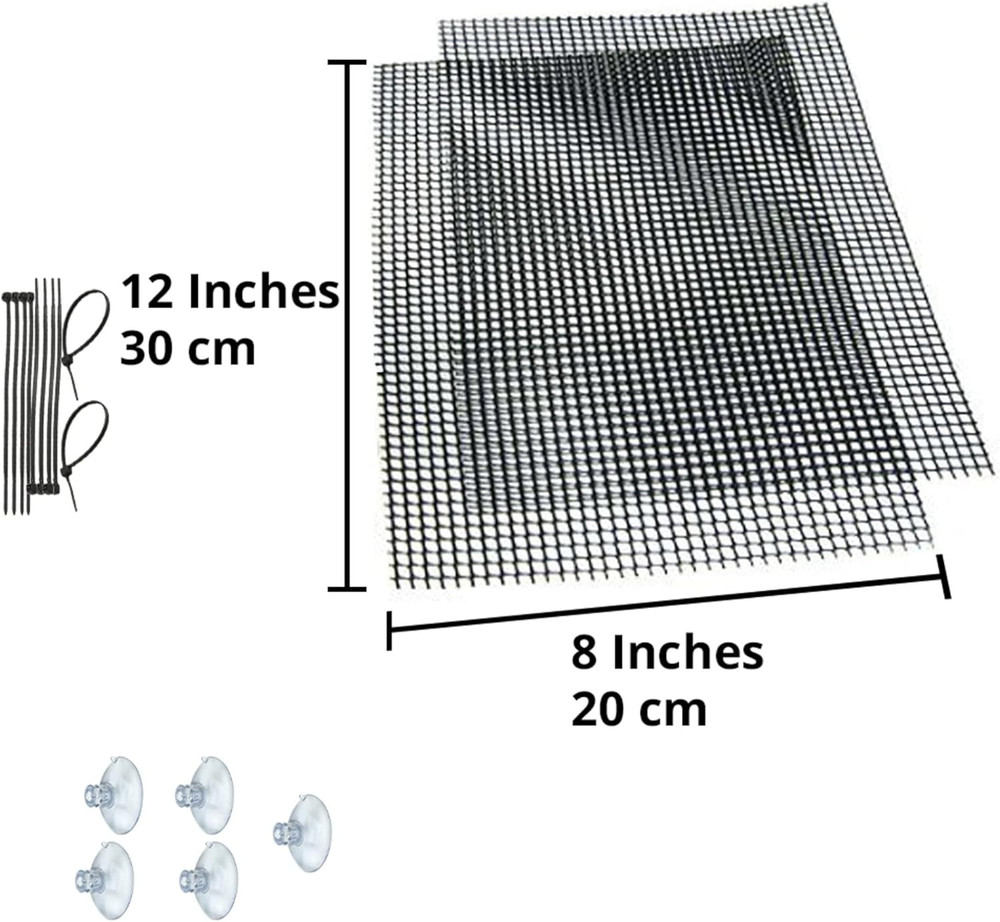 Decorative Wall or Floor Mesh Kit, 2 Pieces