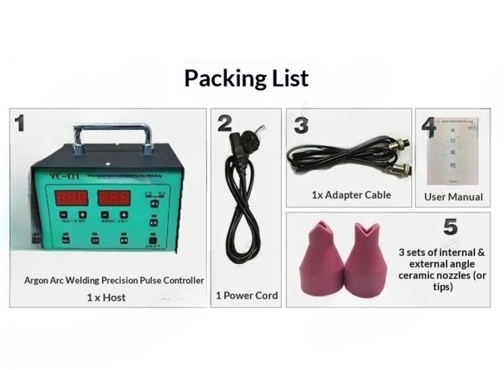 Argon Arc Welder Modified To Cold Welding Machine with Pulse Controller 220V