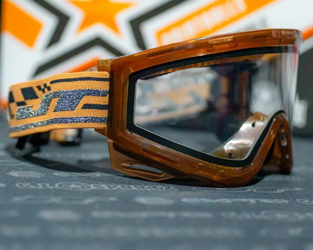 JT Proflex QLS Frame w/ Strap & Lens | Ice Brown