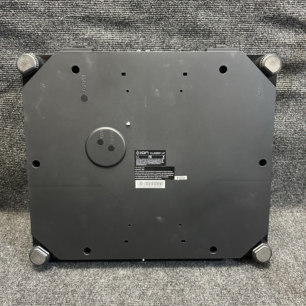 ION Classic LP Mac & PC USB Conversion Turntable Digital Music Record Player